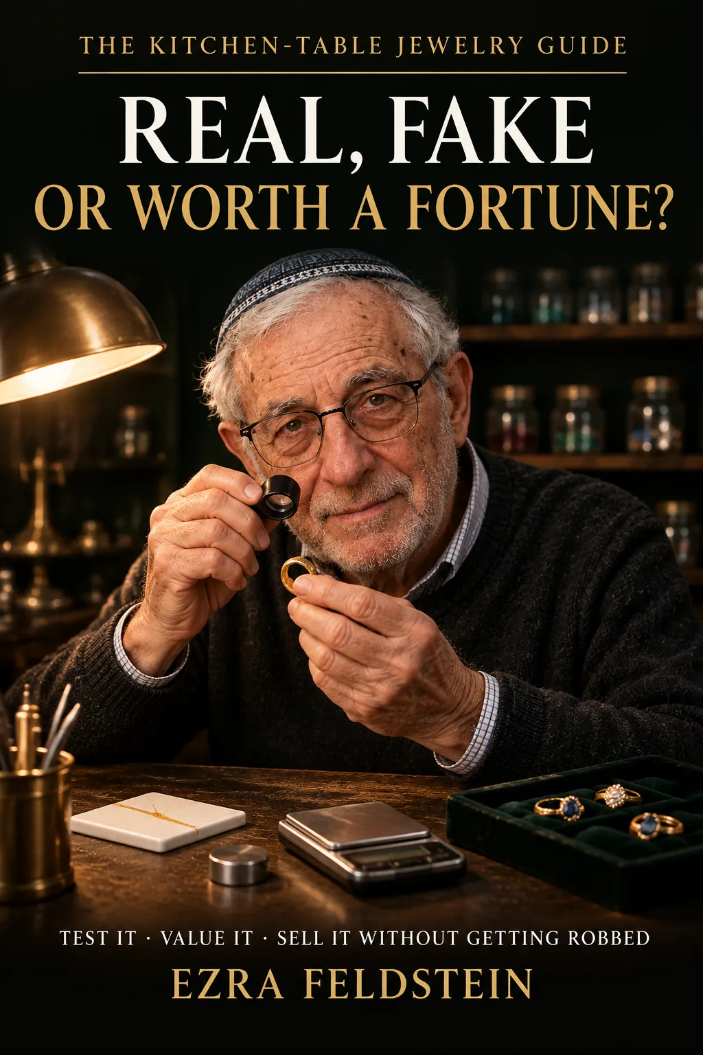 Ezra Feldstein on the cover of Real, Fake or Worth a Fortune?